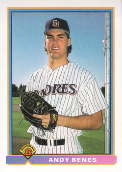 1991 Bowman #665 Andy Benes Front