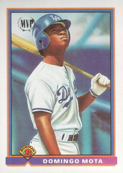 1991 Bowman #696 Domingo Mota Front