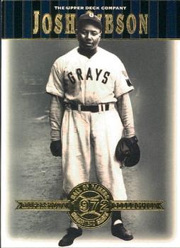 2001 Upper Deck Hall of Famers #32 Josh Gibson Front
