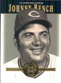 2001 Upper Deck Hall of Famers #36 Johnny Bench Front
