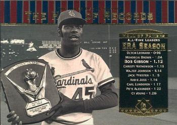 2001 Upper Deck Hall of Famers #81 Bob Gibson Front