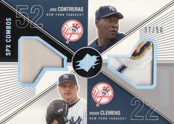 2003 SPx - Game Used Combos #C-CC Jose Contreras / Roger Clemens Front