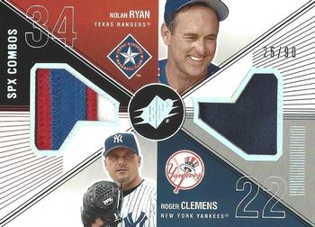 2003 SPx - Game Used Combos #C-RC Nolan Ryan / Roger Clemens Front