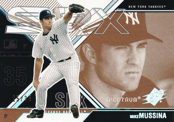 2003 SPx - Spectrum #76 Mike Mussina Front