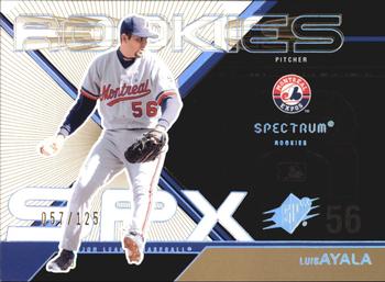 2003 SPx - Spectrum #128 Luis Ayala Front