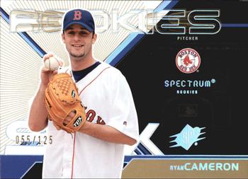2003 SPx - Spectrum #138 Ryan Cameron Front