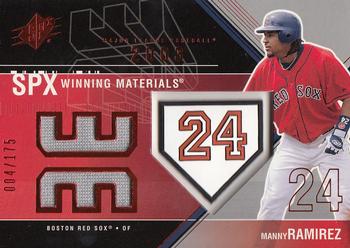 2003 SPx - Winning Materials 175 #WM-MR2 Manny Ramirez Front