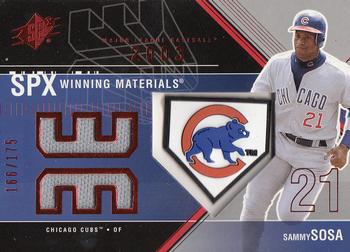 2003 SPx - Winning Materials 175 #WM-SS2 Sammy Sosa Front