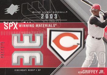 2003 SPx - Winning Materials 375 #WM-KG1 Ken Griffey Jr. Front