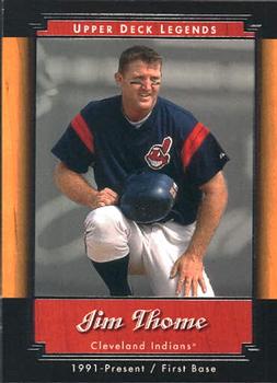 2001 Upper Deck Legends #13 Jim Thome Front