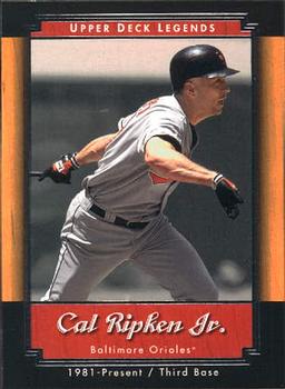 2001 Upper Deck Legends #19 Cal Ripken Jr. Front