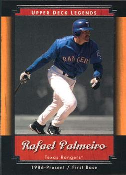 2001 Upper Deck Legends #22 Rafael Palmeiro Front