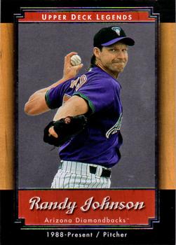 2001 Upper Deck Legends #62 Randy Johnson Front