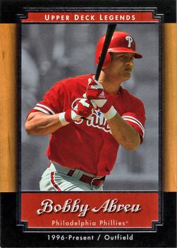 2001 Upper Deck Legends #80 Bobby Abreu Front