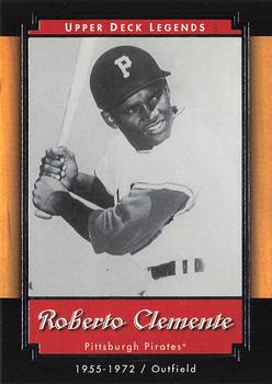 2001 Upper Deck Legends #83 Roberto Clemente Front