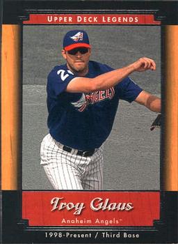 2001 Upper Deck Legends #2 Troy Glaus Front