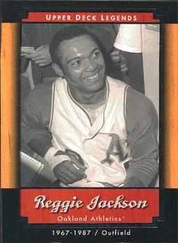 2001 Upper Deck Legends #4 Reggie Jackson Front