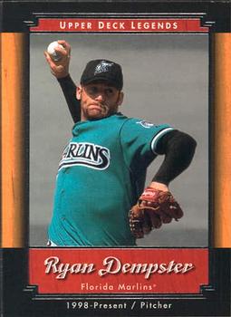 2001 Upper Deck Legends #74 Ryan Dempster Front