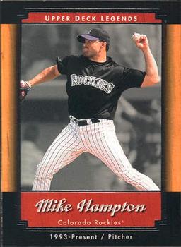 2001 Upper Deck Legends #90 Mike Hampton Front
