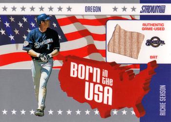 2003 Stadium Club - Born in the USA Relics #USA-RS Richie Sexson Front
