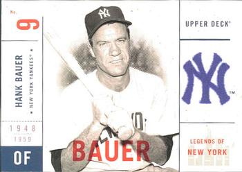 2001 Upper Deck Legends of New York #106 Hank Bauer Front