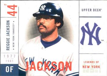 2001 Upper Deck Legends of New York #115 Reggie Jackson Front