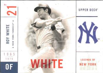 2001 Upper Deck Legends of New York #117 Roy White Front