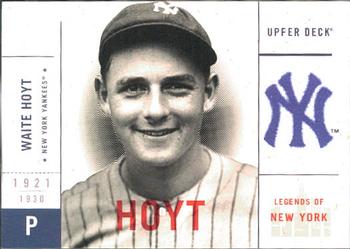 2001 Upper Deck Legends of New York #121 Waite Hoyt Front