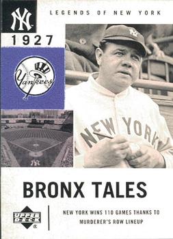 2001 Upper Deck Legends of New York #128 Babe Ruth Front