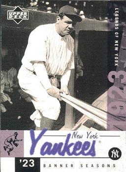 2001 Upper Deck Legends of New York #135 Babe Ruth Front