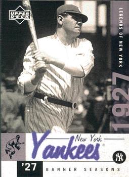 2001 Upper Deck Legends of New York #136 Babe Ruth Front