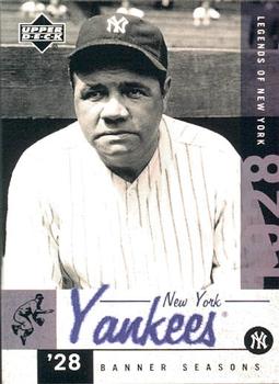 2001 Upper Deck Legends of New York #137 Babe Ruth Front