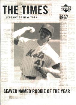 2001 Upper Deck Legends of New York #193 Tom Seaver Front