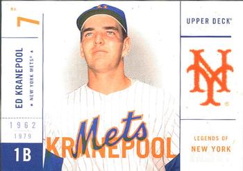 2001 Upper Deck Legends of New York #67 Ed Kranepool Front