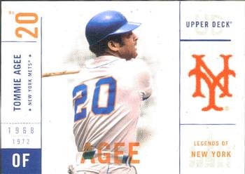 2001 Upper Deck Legends of New York #69 Tommie Agee Front
