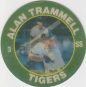 1991 Score 7-Eleven Superstar Action Coins: Midwest Region #15 WS Alan Trammell Front