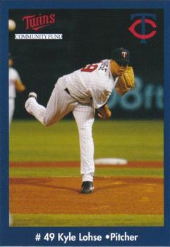 2005 Minnesota Twins Police #5 Kyle Lohse Front