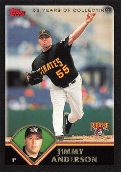 2003 Topps - Black #78 Jimmy Anderson Front