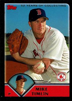 2003 Topps - Black #402 Mike Timlin Front