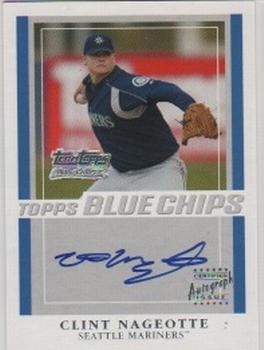 2003 Topps - Blue Chips Autographs #TT-CN Clint Nageotte Front