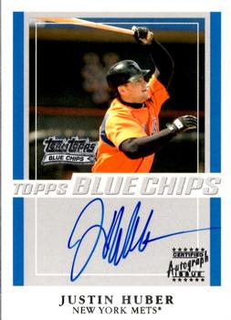 2003 Topps - Blue Chips Autographs #TT-JHU Justin Huber Front