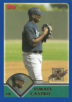 2003 Topps - First Year Player #1 Ismael Castro Front