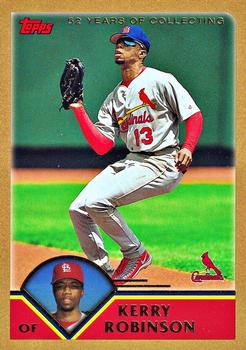 2003 Topps - Gold #161 Kerry Robinson Front