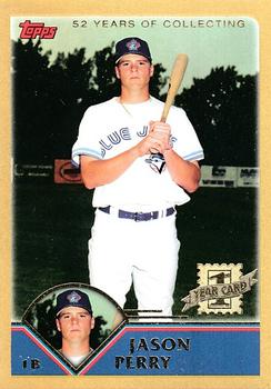 2003 Topps - Gold #305 Jason Perry Front