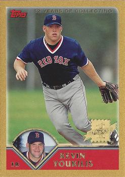 2003 Topps - Gold #311 Kevin Youkilis Front