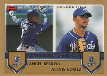 2003 Topps - Gold #328 Angel Berroa / Alexis Gomez Front