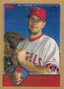 2003 Topps - Gold #398 Aaron Sele Front