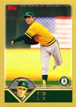 2003 Topps - Gold #429 Ted Lilly Front