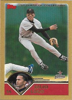 2003 Topps - Gold #452 Julio Lugo Front