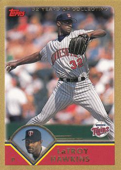 2003 Topps - Gold #603 Latroy Hawkins Front